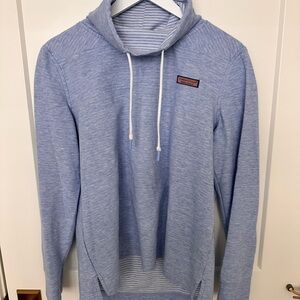 Vineyard Vines Sky Blue Striped Hoodie